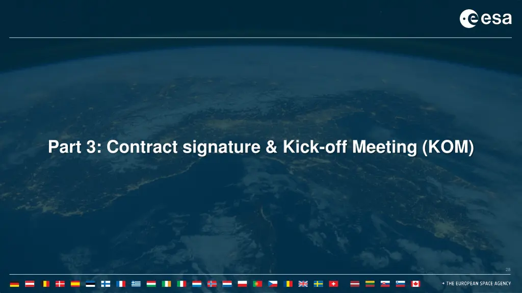 part 3 contract signature kick off meeting kom