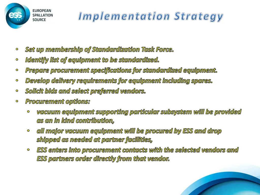 implementation strategy