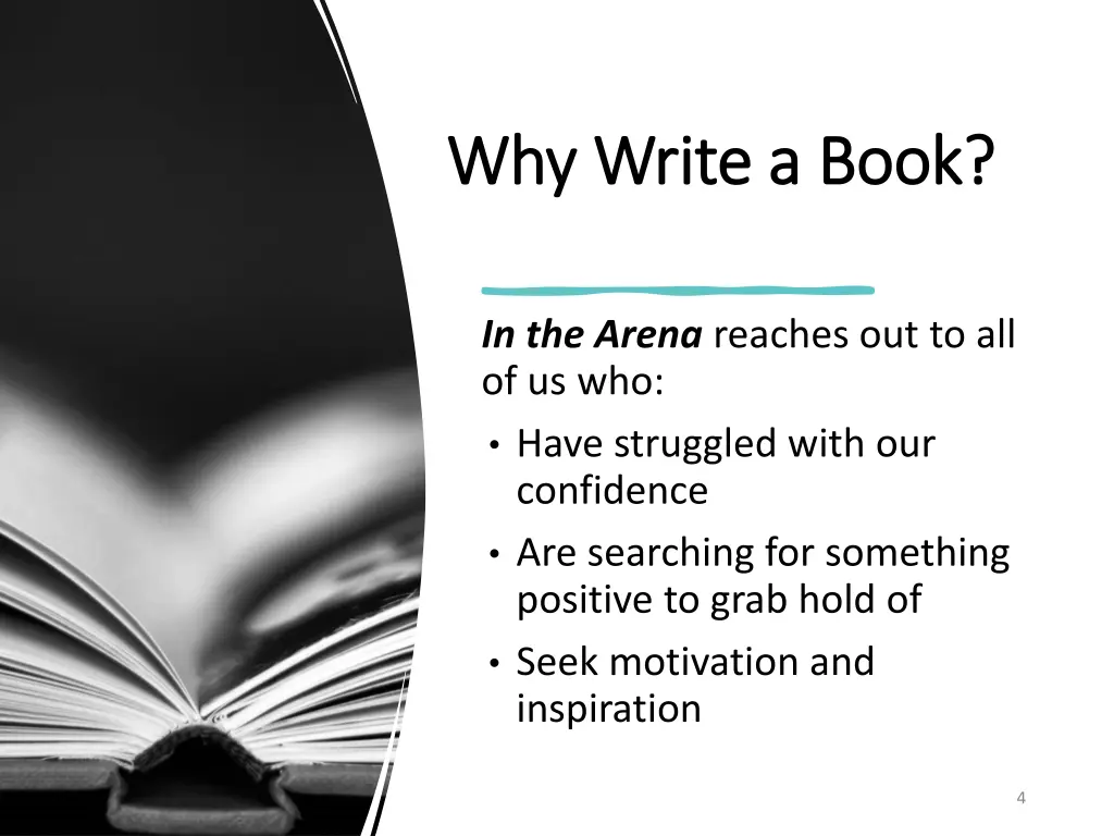 why write a book why write a book