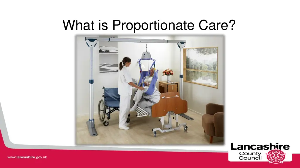 what is proportionate care