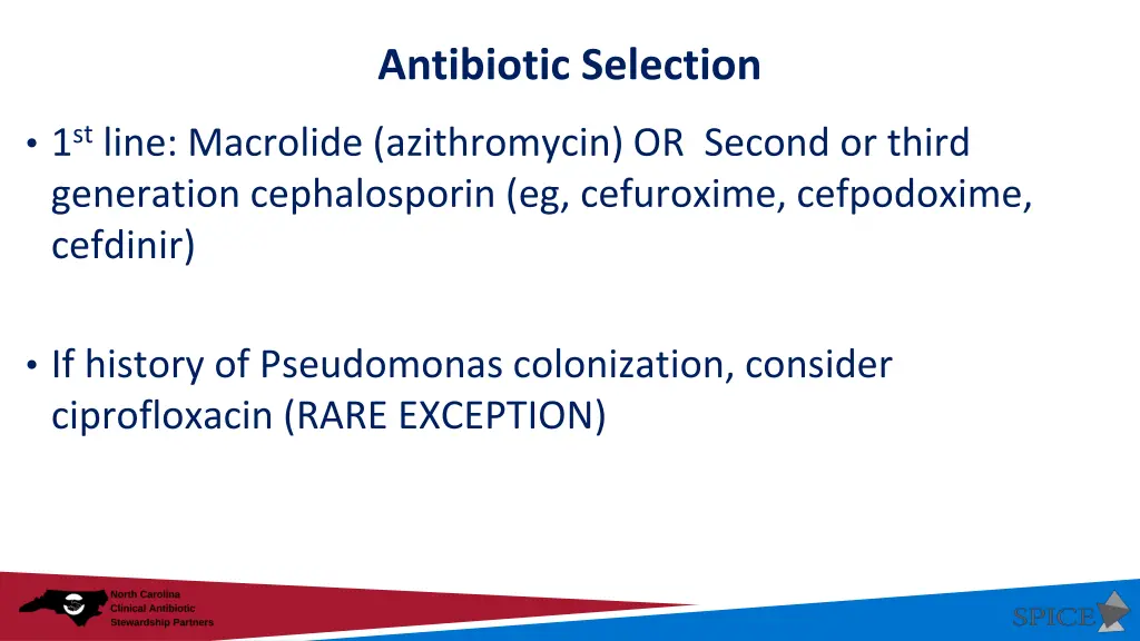 antibiotic selection 1