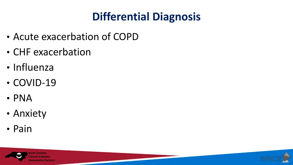 differential diagnosis