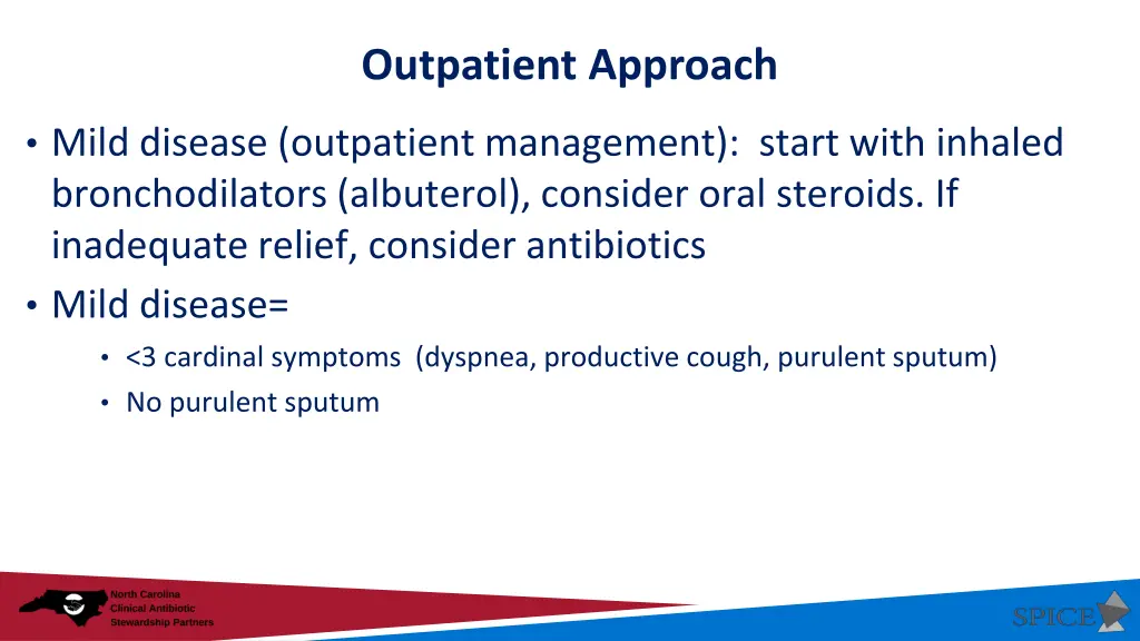 outpatient approach