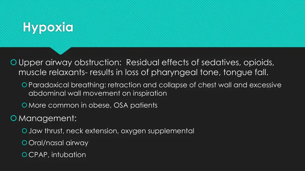 hypoxia