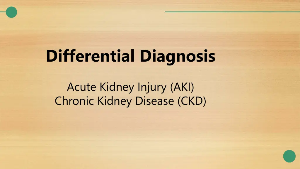 differential diagnosis