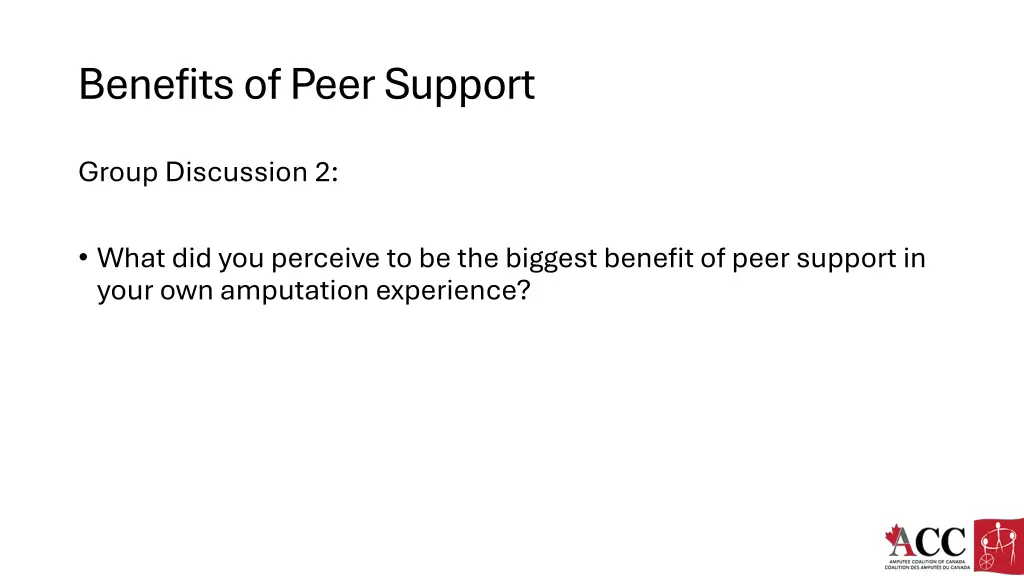 benefits of peer support 1