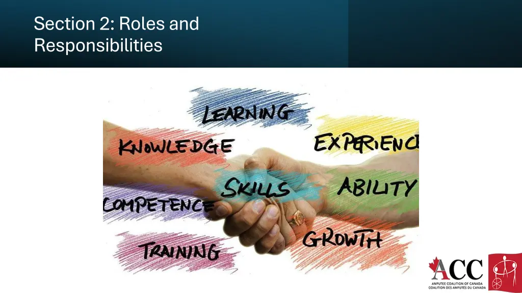 section 2 roles and responsibilities