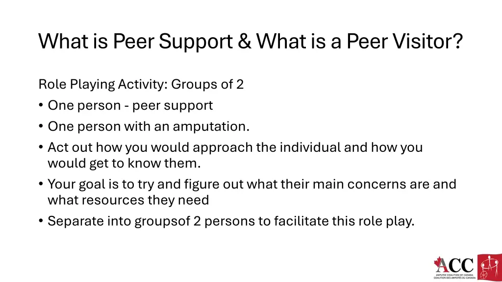 what is peer support what is a peer visitor 2