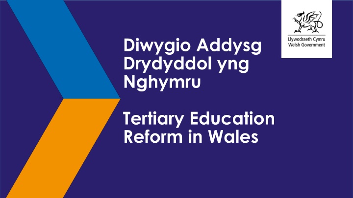 diwygio addysg drydyddol yng nghymru