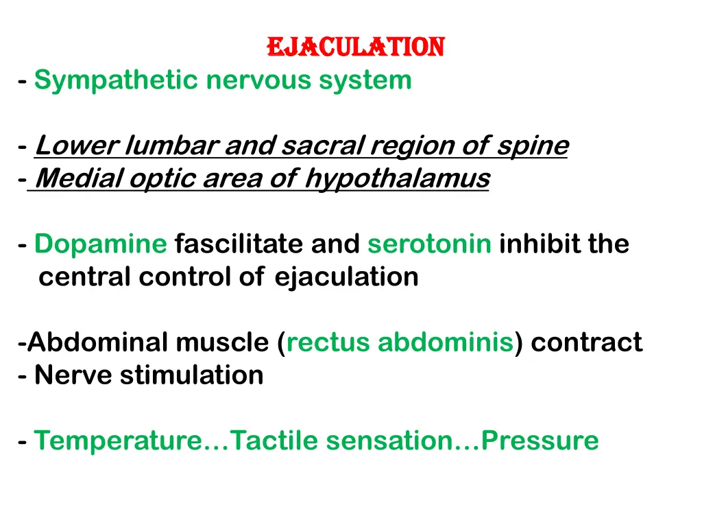 ejaculation ejaculation