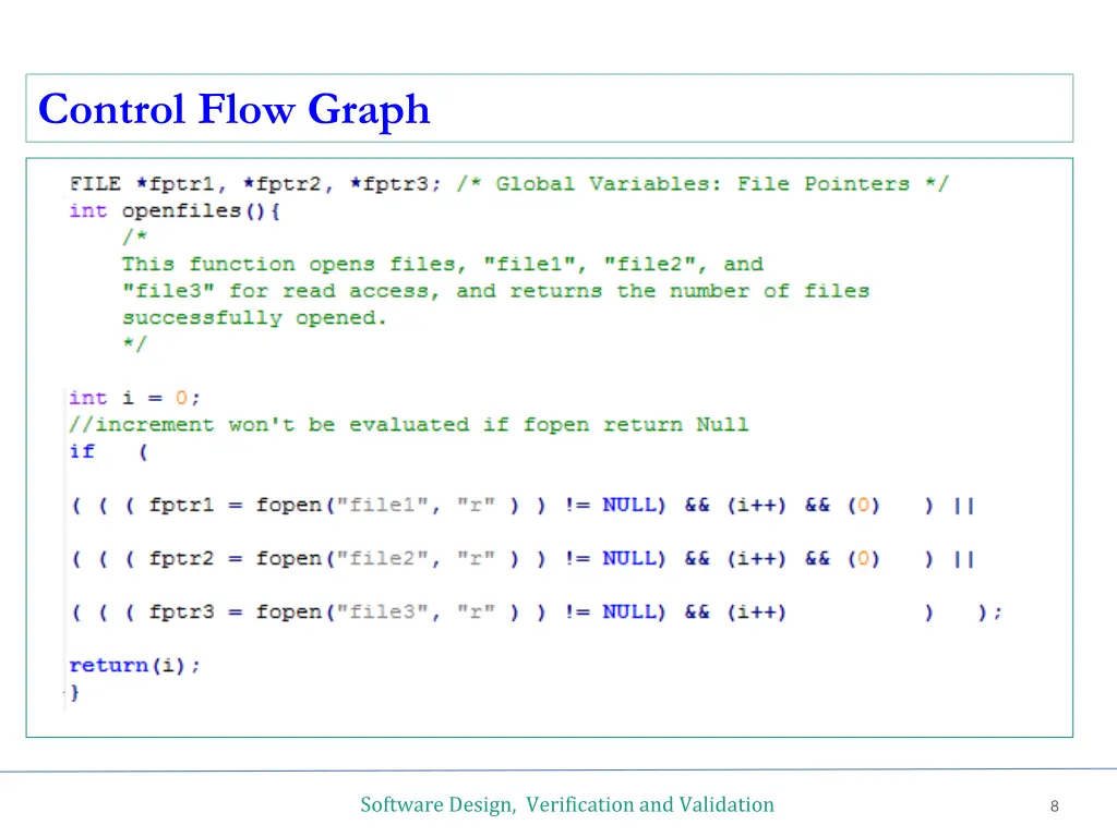 control flow graph 1