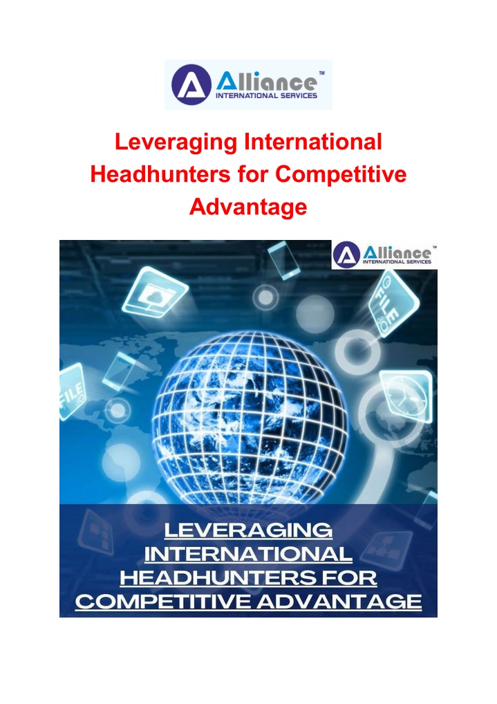 leveraging international headhunters