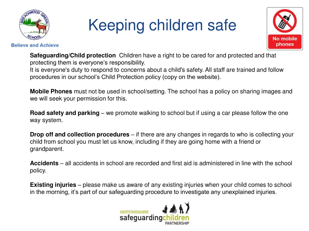 keeping children safe