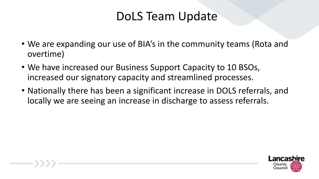 dols team update 1