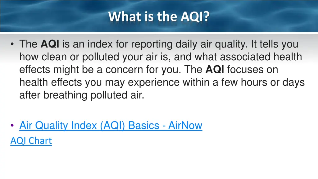 what is the aqi