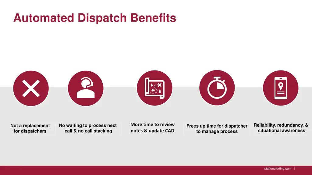 automated dispatch benefits