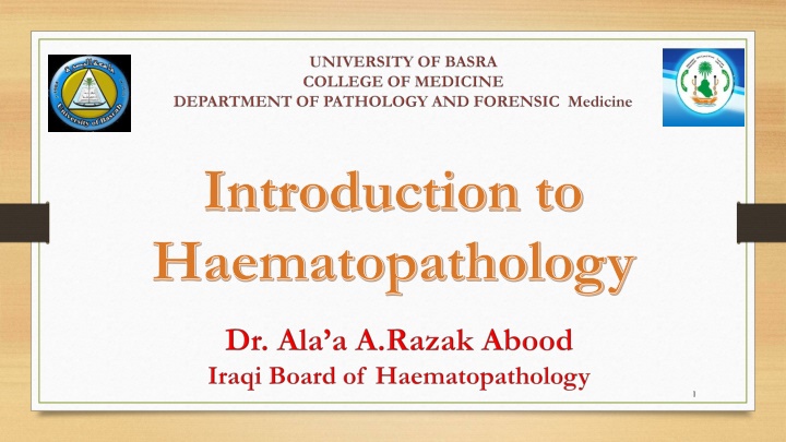 introduction to haematopathology