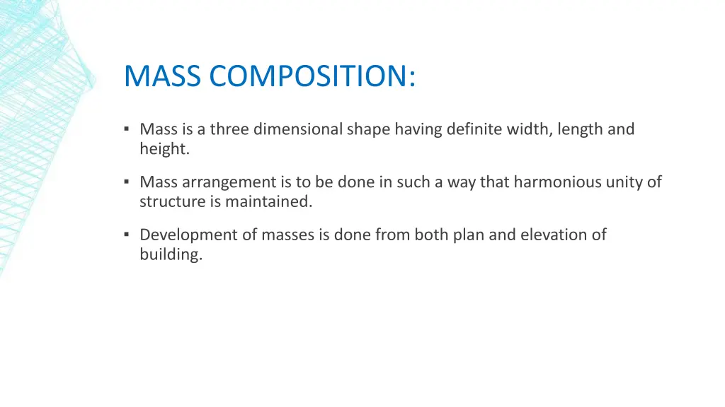 mass composition