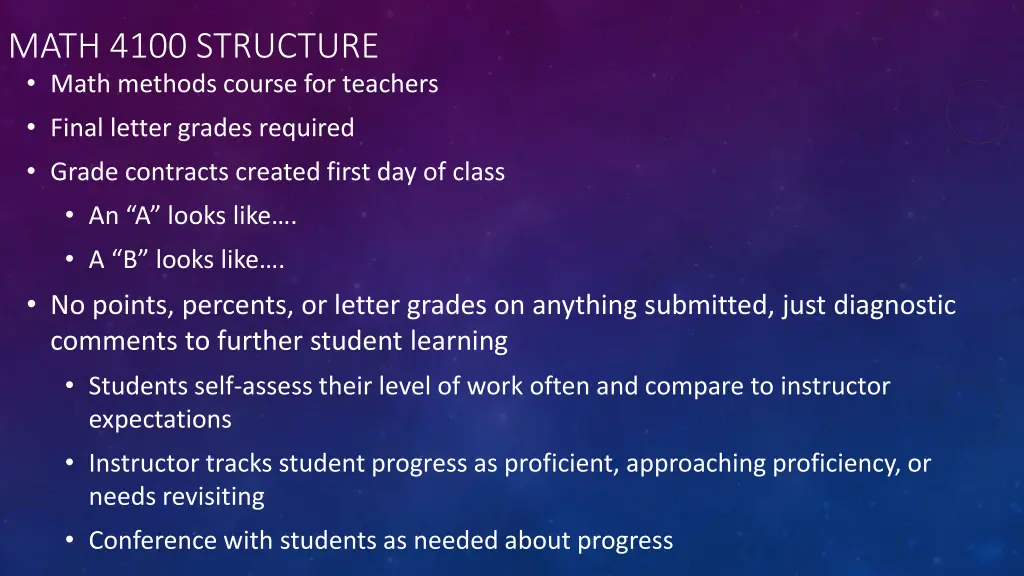 math 4100 structure math methods course