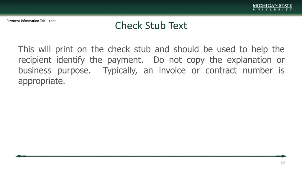 payment information tab cont 13