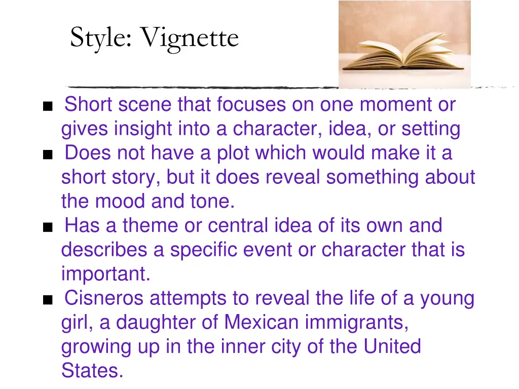 style vignette