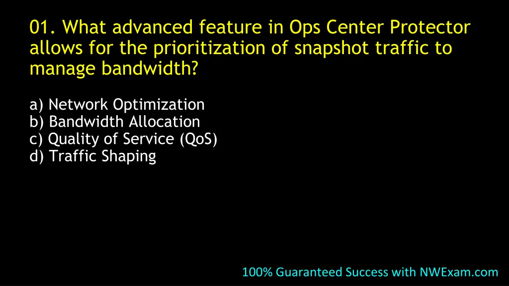 01 what advanced feature in ops center protector