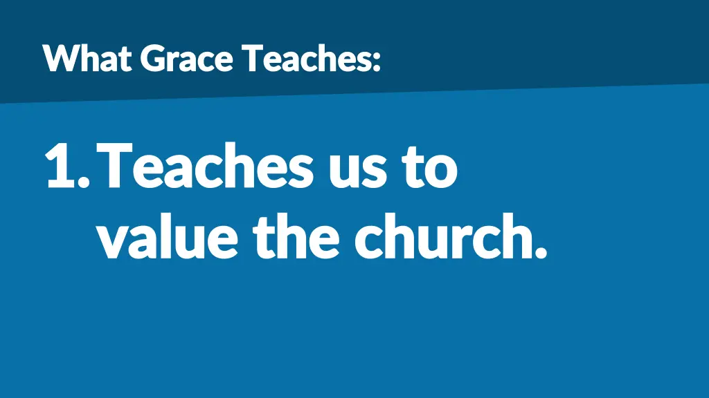 what grace teaches what grace teaches