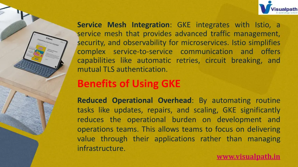 service mesh integration gke integrates with