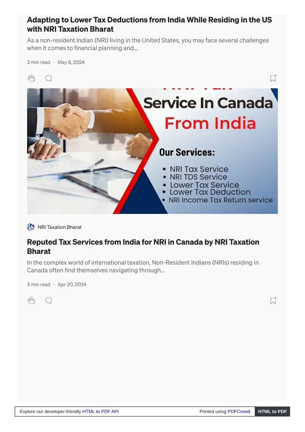 adapting to lower tax deductions from india while