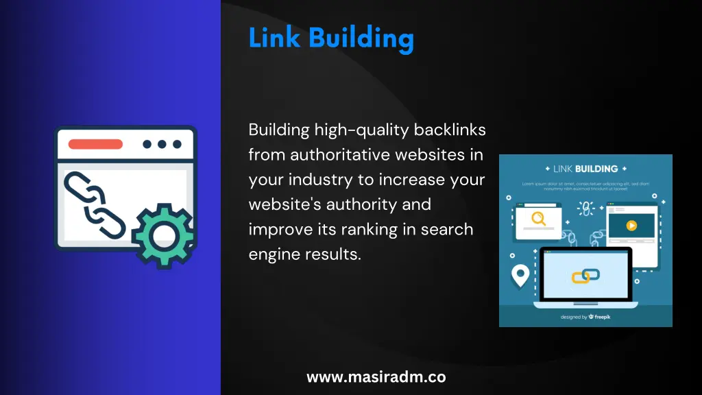 building high quality backlinks from