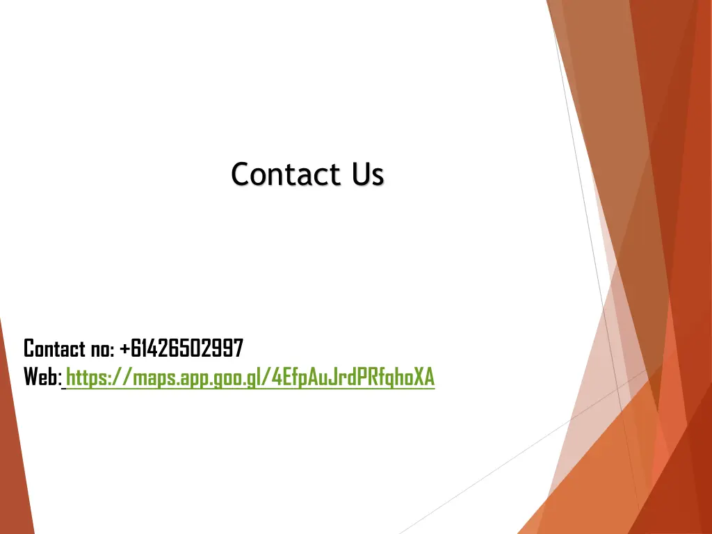 contact us