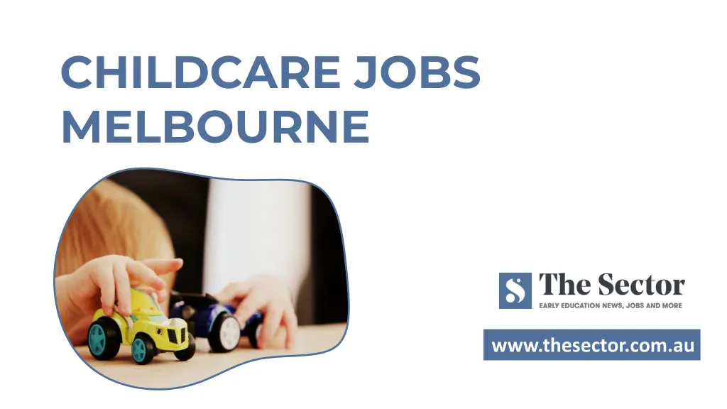 childcare jobs melbourne