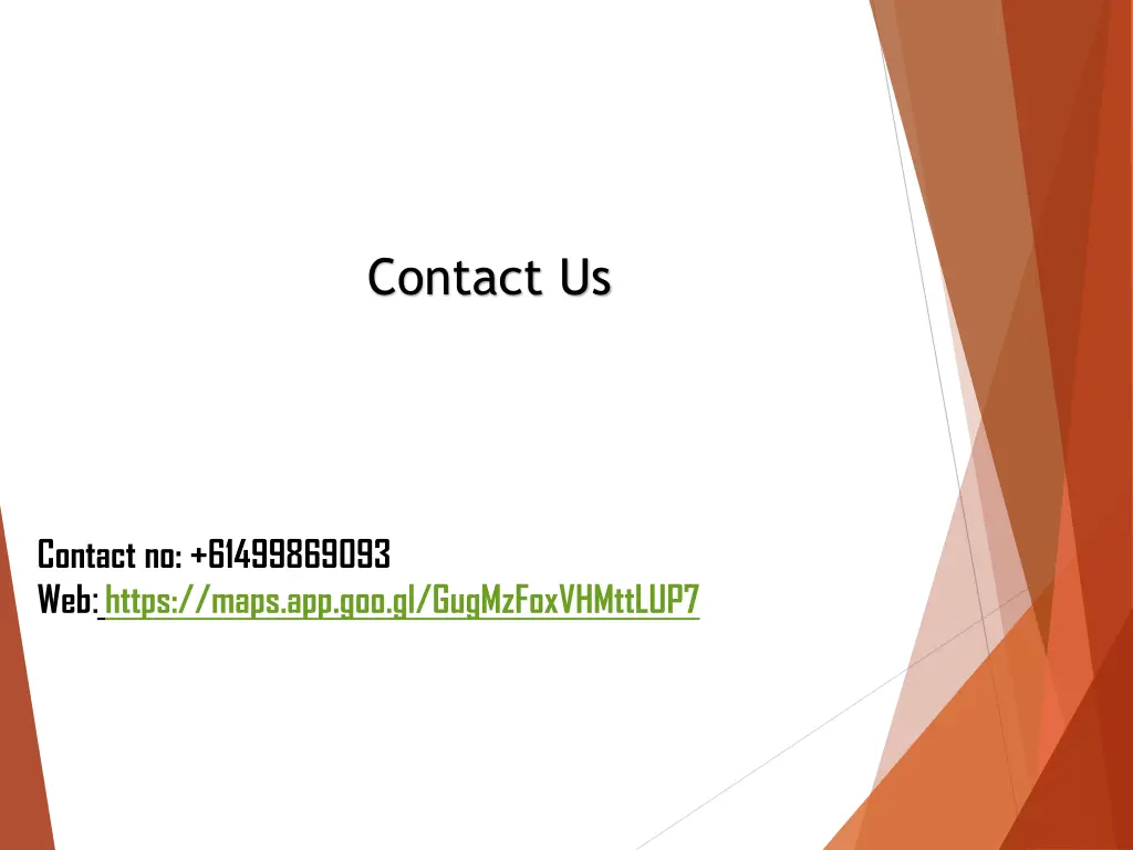 contact us