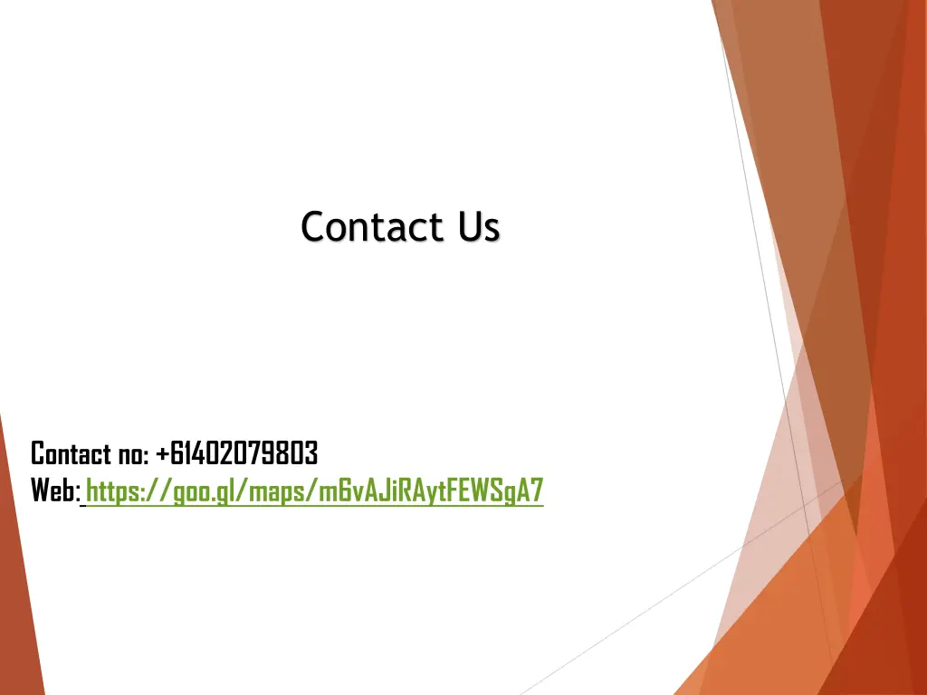 contact us