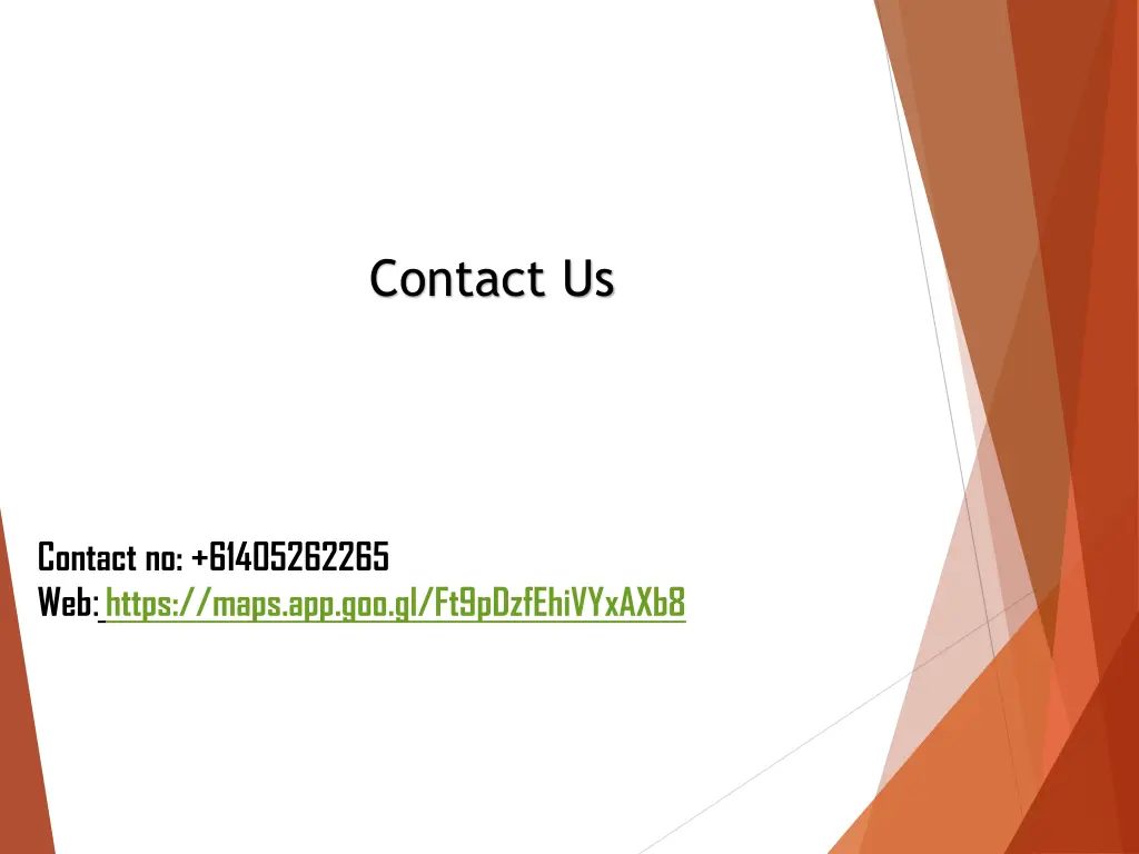 contact us