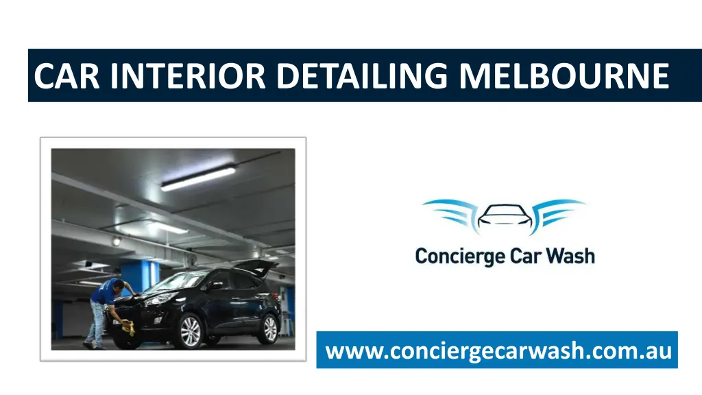 car interior detailing melbourne