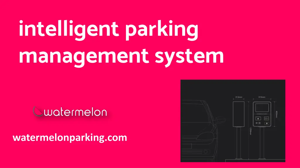 intelligent parking management system