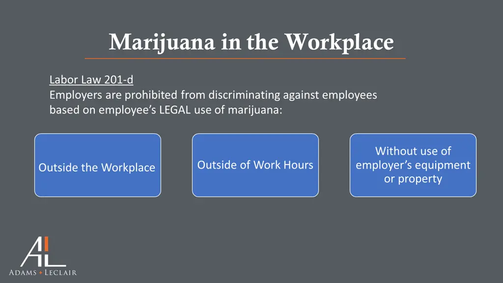 marijuana in the workplace