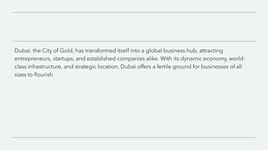 dubai the city of gold has transformed itself