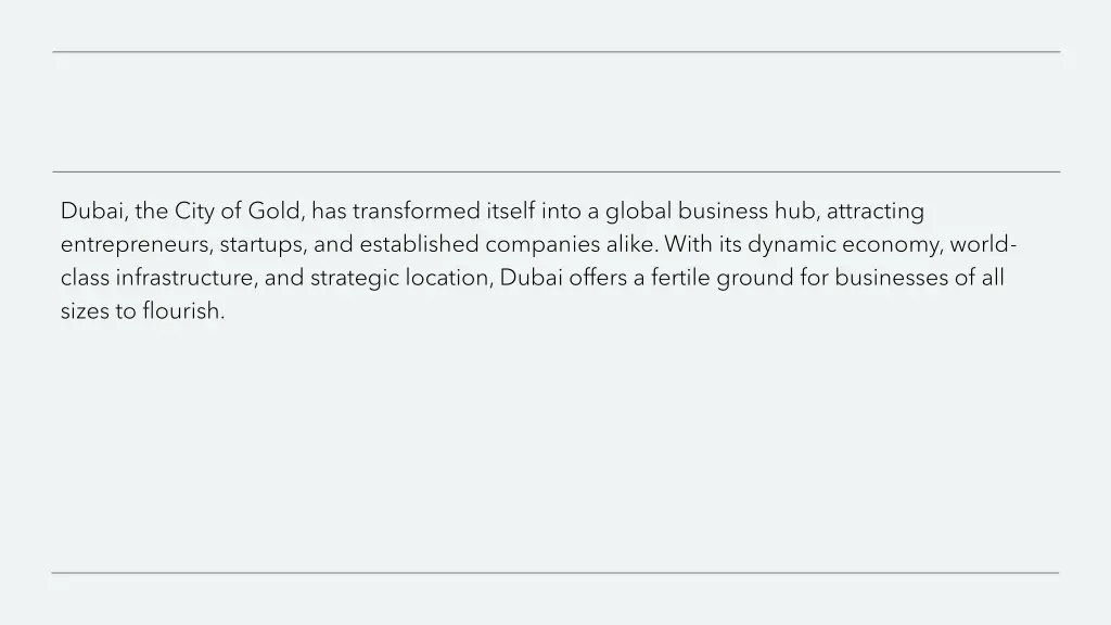 dubai the city of gold has transformed itself