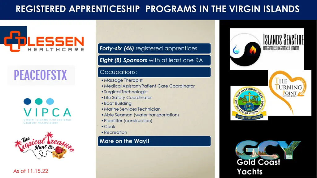 registered apprenticeship programs in the virgin