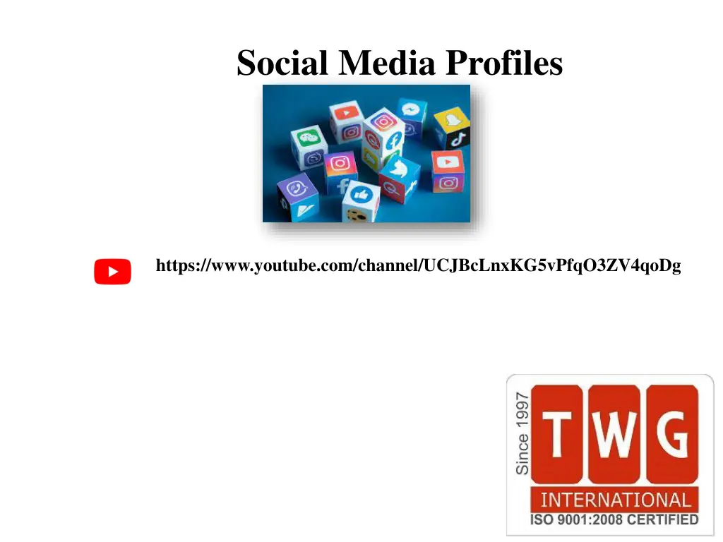 social media profiles 2