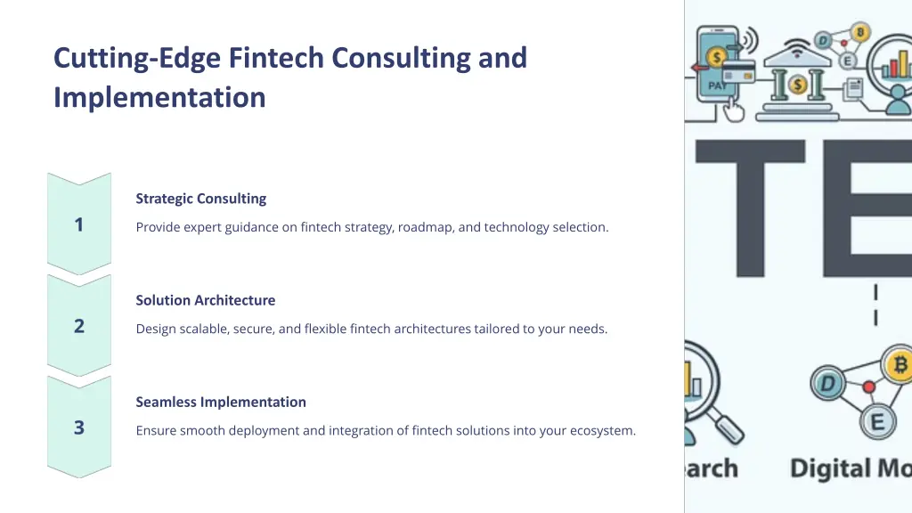 cutting edge fintech consulting and implementation