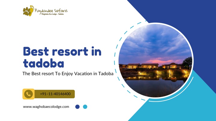 best resort in tadoba the best resort to enjoy