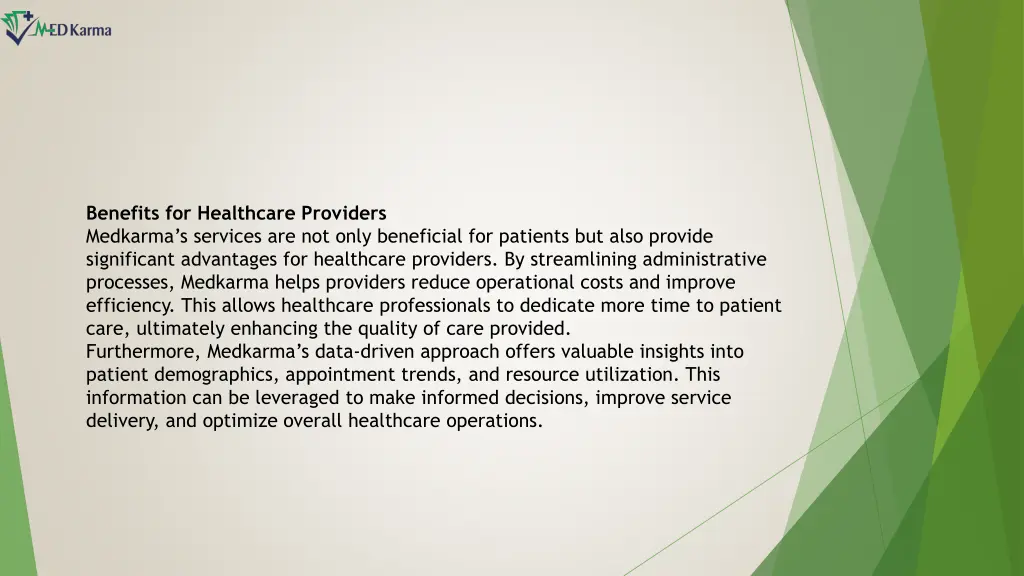 benefits for healthcare providers medkarma