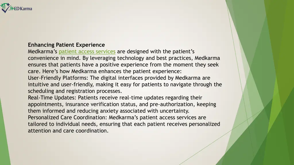 enhancing patient experience medkarma s patient
