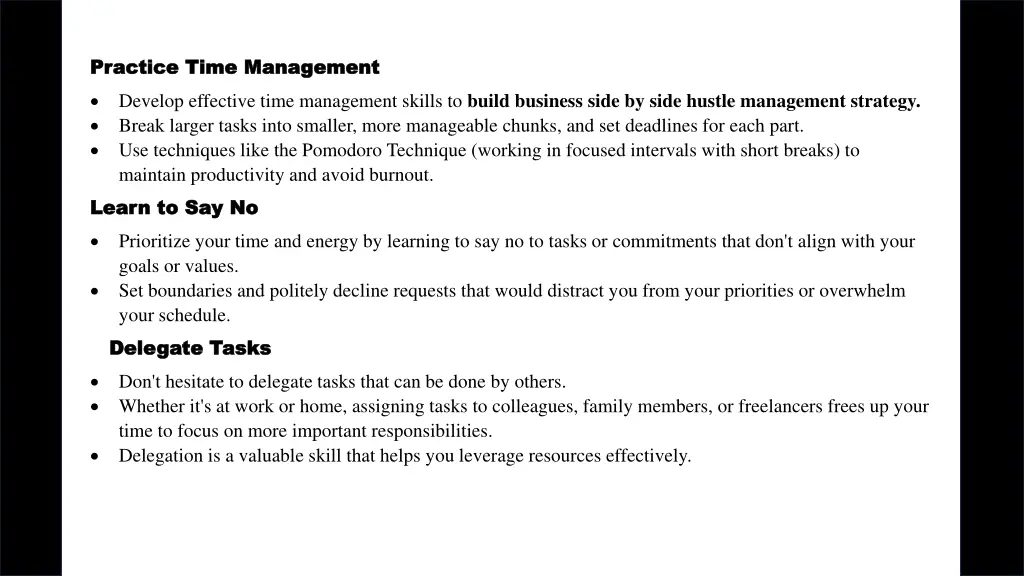 practice time management practice time management