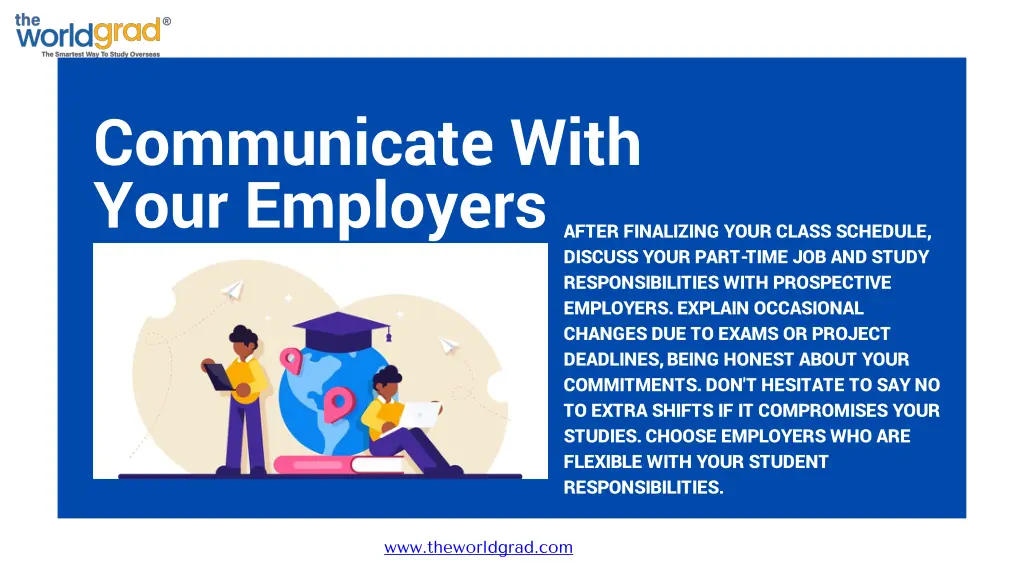 communicate with your employers