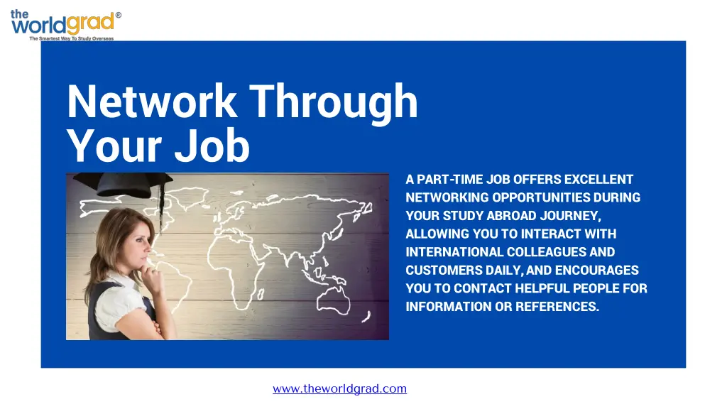 network through your job