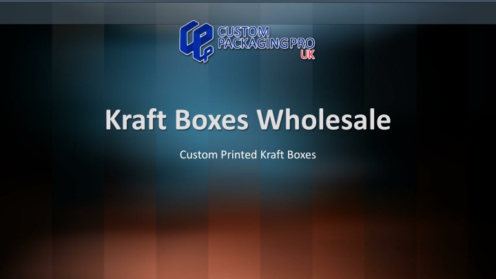 kraft boxes wholesale